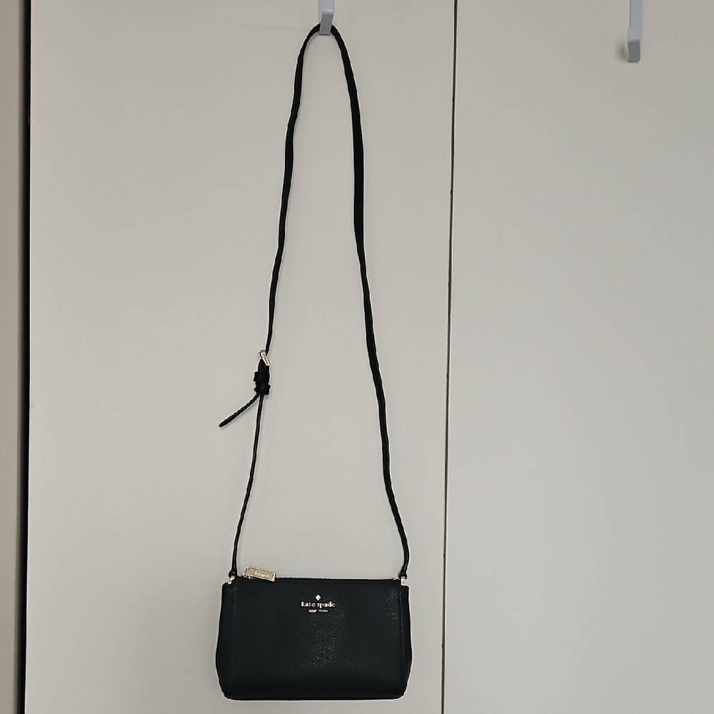 Kate Spade Elegant Black Crossbody Bag